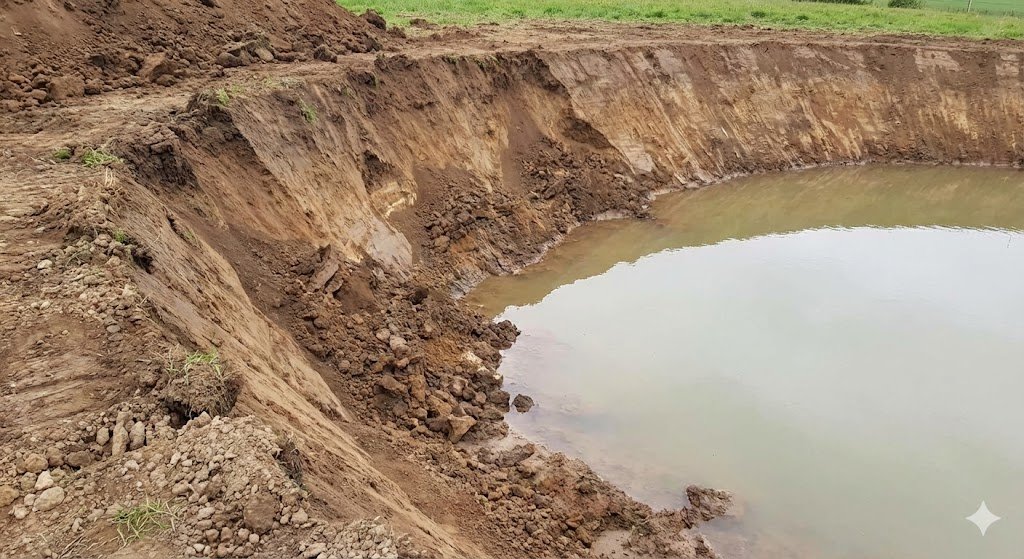 5 kritinės klaidos kasant tvenkinį: kaip nesukurti problemos savo kieme?