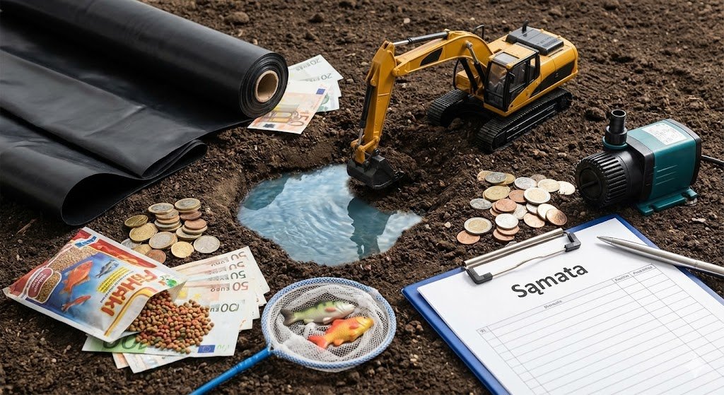 Kiek kainuoja tvenkinys? Reali 2026 m. sąmata