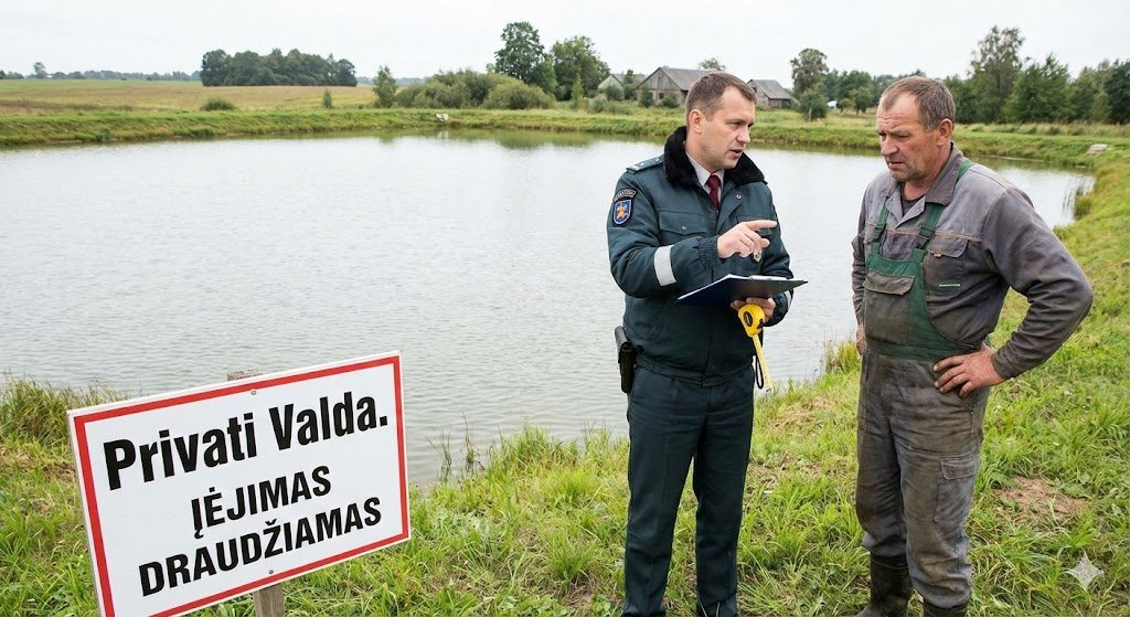 Tvenkinys ir įstatymas: kaip neprisidaryti bėdų su inspekcija?