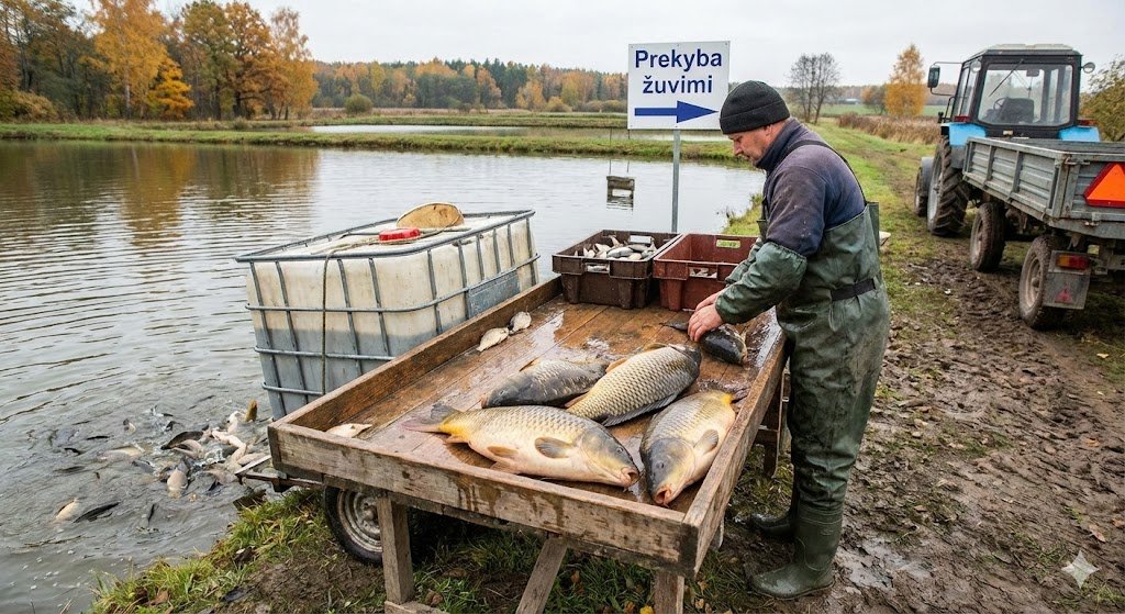 Mailiaus ir žuvies auginimas pardavimui: verslas jūsų tvenkinyje