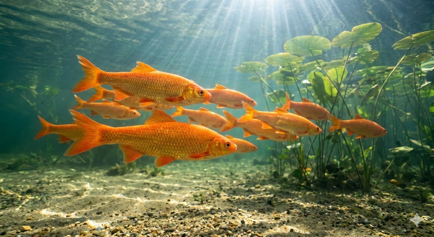 Auksinė orfa – praktinis vadovas tvenkinių savininkams